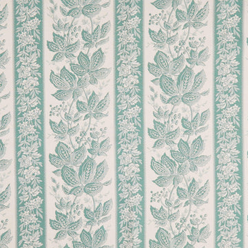 Jingle Bell - Holiday Vine Vintage Blue Yardage