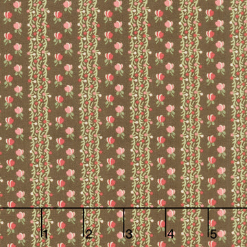 Jingle Bell - Fairy Lights Dark Chocolate Yardage