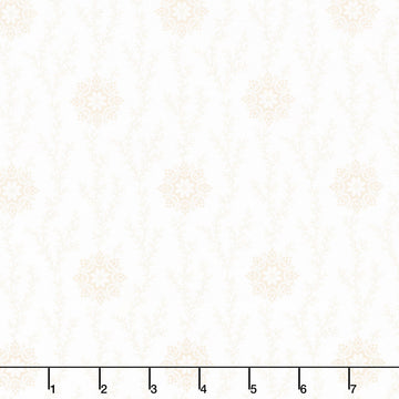 Snow Flurry - Linen and Lace Cream Yardage