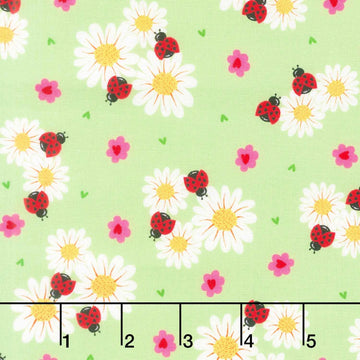 Little Ladies - Petal Parade Fern Yardage