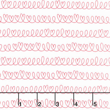 Little Ladies - Hide and Seek Cherry Yardage