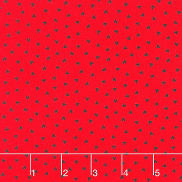 Little Ladies - Love Bug Hugs Cherry Yardage