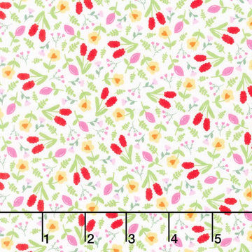 Little Ladies - Giggle Garden Blossom Yardage