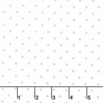 Little Ladies - Tickle Dots Lilac Yardage