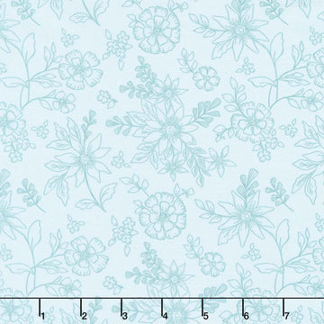 Sunset Cottage - Lakeside Garden Aqua Yardage
