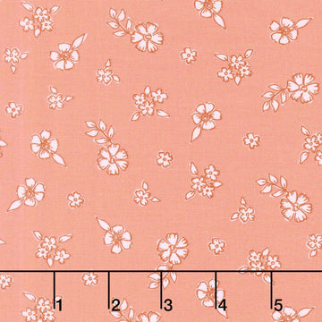 Sunset Cottage - Wildflower Dust Orange Yardage