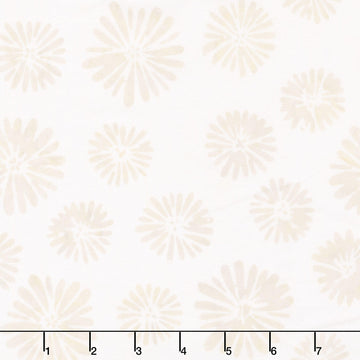 Encore Batiks - Blooms Whisper Yardage