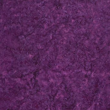 Blueberry Batiks - Spirals Grape Yardage
