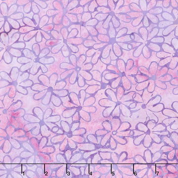 Blueberry Batiks - Meadow Lilac Yardage
