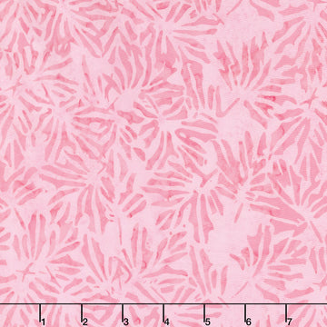 April Green Batiks - Maple Leaves Taffy Yardage