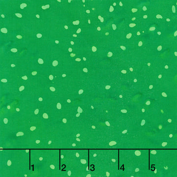 Speckles Batiks - Dots Shamrock Yardage