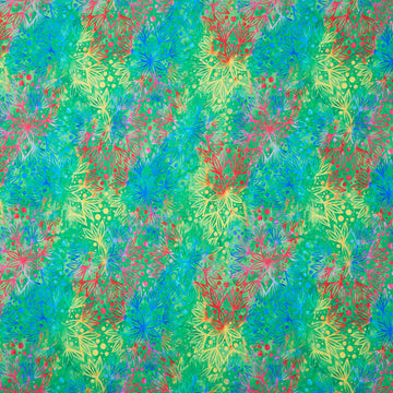 BeColourful Wide Backs - Full Bloom Emerald 108" Wide Backing