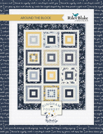 Around the Block Quilt Free Quilt Pattern