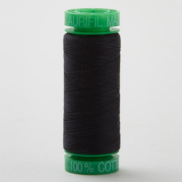 Aurifil 40 WT Cotton Mako Spool Thread Black