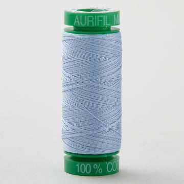 Aurifil 40 WT Cotton Mako Spool Thread Light Robins Egg