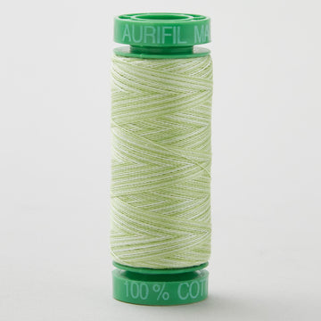 Aurifil 40 WT Cotton Mako Spool Thread Light Spring Green