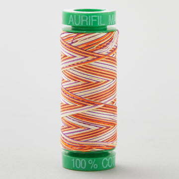 Aurifil 40 WT Cotton Mako Variegated Thread - Desert Dawn