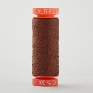 Aurifil 50 WT Cotton Mako Spool Thread Chocolate