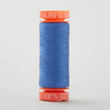 Aurifil 50 WT Cotton Mako Spool Thread Delft Blue