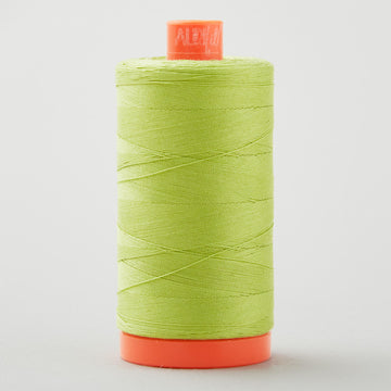 Aurifil 50 WT Cotton Mako Large Spool Thread Spring Green