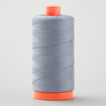 Aurifil 50 WT Cotton Mako Large Spool Thread Dark Grey