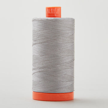 Aurifil 50 WT Cotton Mako Large Spool Thread Stainless Steel