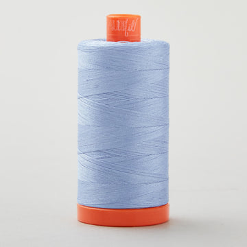 Aurifil 50 WT Cotton Mako Large Spool Thread Robins Egg