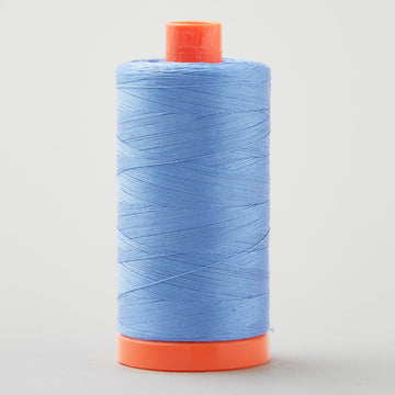 Aurifil 50 WT Cotton Mako Large Spool Thread Light Wedgewood