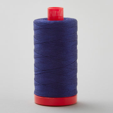 Aurifil 50 WT Cotton Mako Large Spool Thread Dark Navy