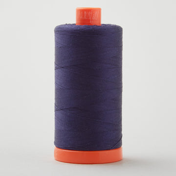 Aurifil 50 WT Cotton Mako Large Spool Thread Very Dark Navy