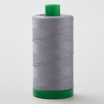 Aurifil 40 WT Cotton Mako Large Spool Thread Grey