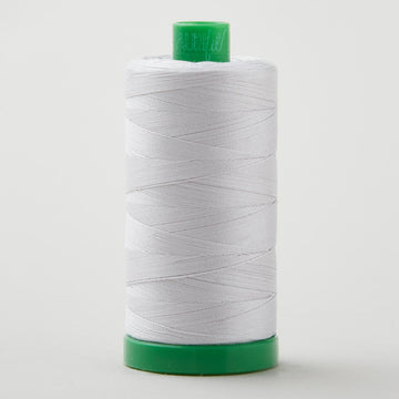 Aurifil 40 WT Cotton Mako Large Spool Thread Aluminum