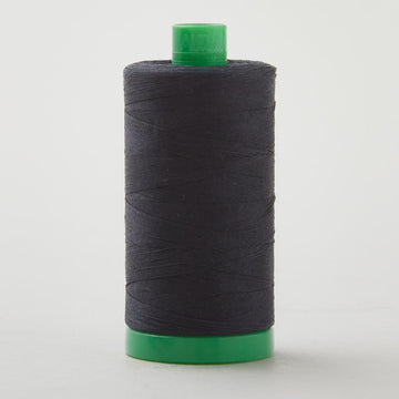 Aurifil 40 WT Cotton Mako Large Spool Thread Black