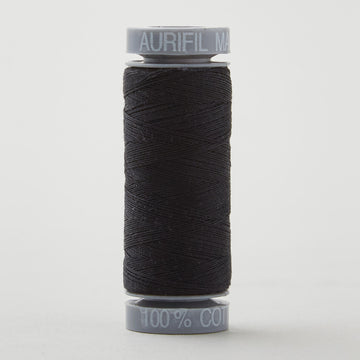 Aurifil 28wt Cotton Mako Thread Black