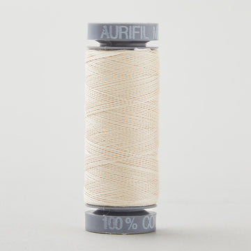 Aurifil 28wt Cotton Mako Thread Light Beige