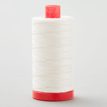 AURIfil 12 WT Cotton Large Spool Thread Ecru