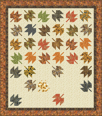 Autumn Falls Pattern Free Quilt Pattern by Ariga Mahmoudlou