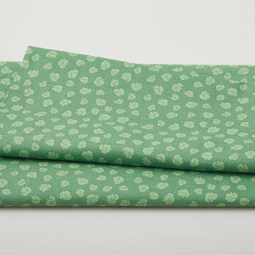 Botanical Radiants - Scalloped Flowers Pistachio 2 Yard Cut