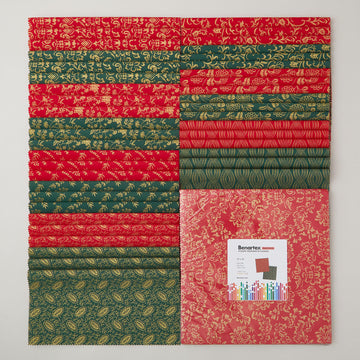 Holiday Keepsakes Metallic 10" Squares