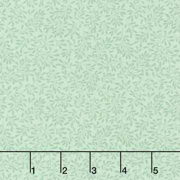 Maple and Marigolds - Leaf Light Green Yardage