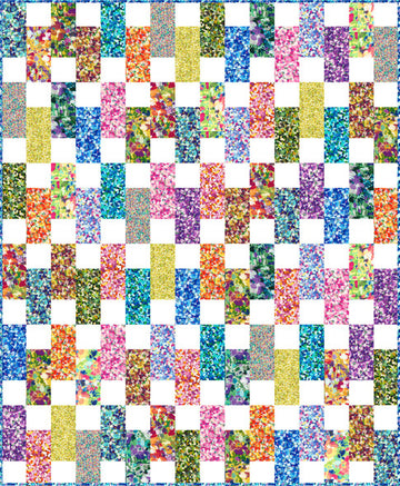 Boardwalk - Painterly Petals Free Quilt Pattern