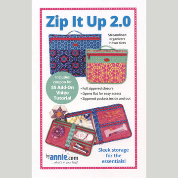 Zip It Up 2.0 Organizer Pattern