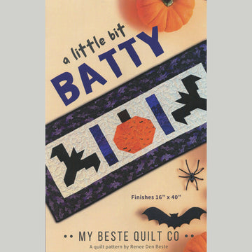 A Little Bit Batty Table Runner Pattern