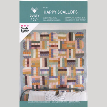 Happy Scallops Quilt Pattern