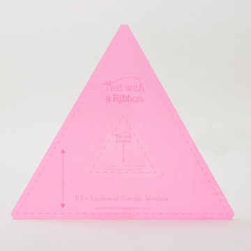 8.5" & 3" Equilateral Triangle Template Set