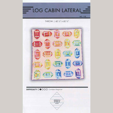 Log Cabin Lateral Quilt Pattern
