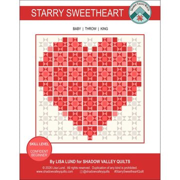 Starry Sweetheart Quilt Pattern