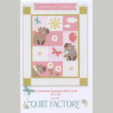 Capybara Cuddles Quilt Pattern