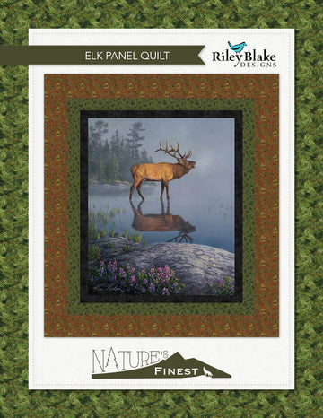 Elk Panel Quilt Free Quilt Pattern