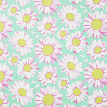 Daisy Crush - Sunshine Daisies Sky Yardage